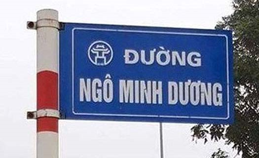 Chưa làm rõ được ai đặt tên đường Ngô Minh Dương trái phép ở Hà Nội